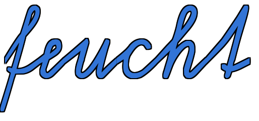 feucht in Schulschrift feucht in Schulschrift