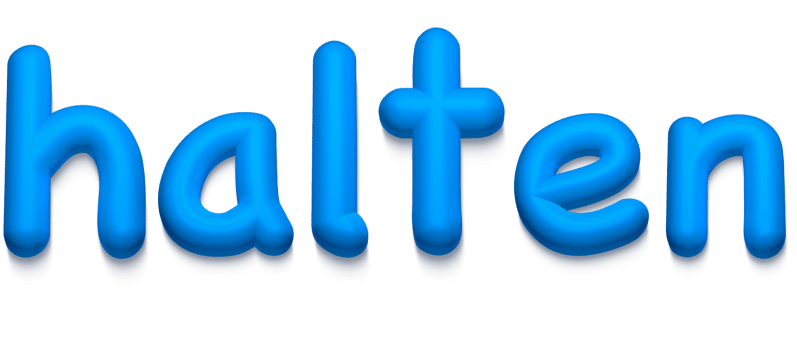 halten halten