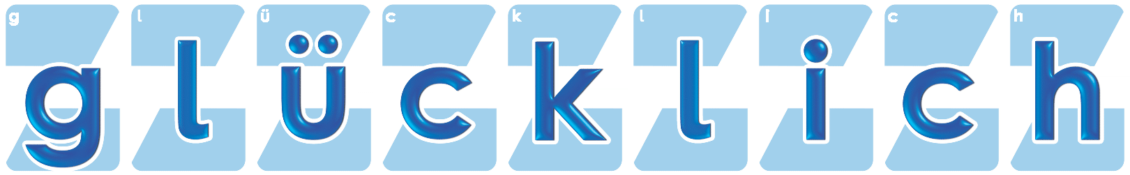 glücklich